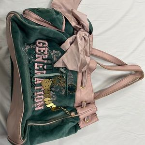 Juicy Couture Velvet Vintage 2000s bag